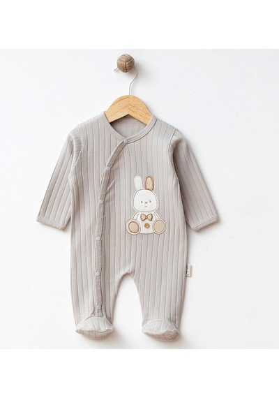 Sebi Bebe Tavşanlı Kruvaze Tulum 1145 Gri