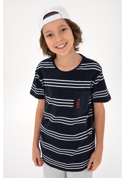 U.s. Polo Assn. Erkek Çocuk Lacivert Tişört Basic 50295562-vr033 Lacivert