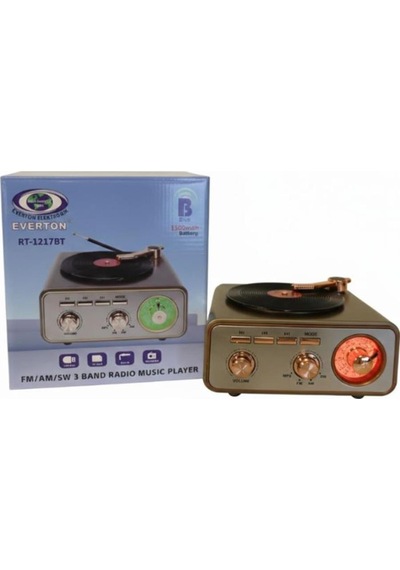 Everton Rt-1217bt Bluetooth Usb-micro Plak Radyo
