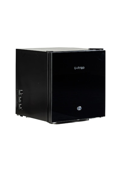 U-frigo 50 Lt 12-24v Marin/karavan Kompresörlü Buzdolabı Temperli Cam Kapak Limited Edition Siyah