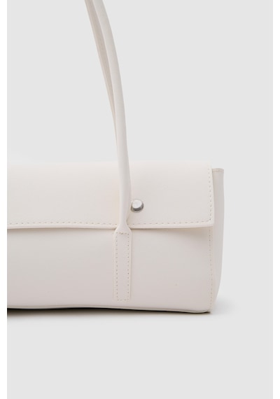 Shule Bags Mari Vintage Baget Çanta Krem