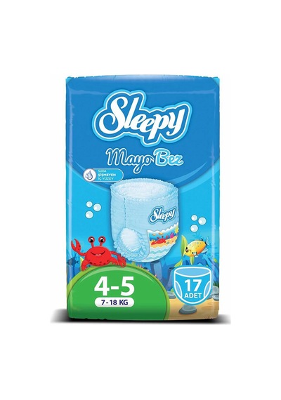 Sleepy Mayo Külot Bez 4-5 Beden 7-18 Kg 17 Adet Standart
