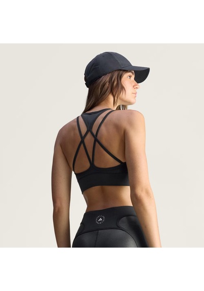Adidas By Stella Mccartney Training Micro Dot Crop Kadın Büstiyer C-adıjm6089b30a00 Siyah