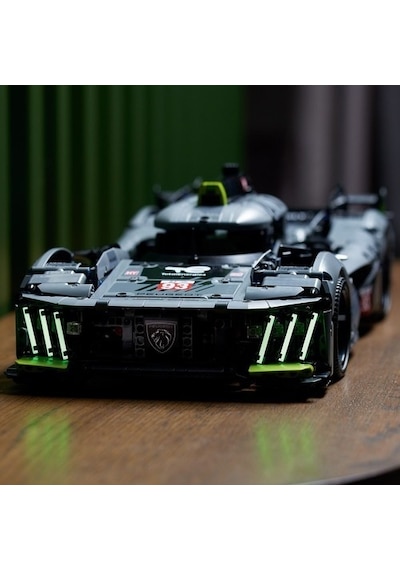 LEGO® Technic PEUGEOT 9X8 24H Le Mans Hybrid Hypercar 42156 - Yetişkinler için Koleksiyonluk Model Yapım Seti (1775 P)