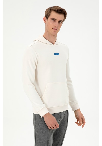 U.s. Polo Assn. Erkek Krem Sweatshirt 50293359-vr071 Krem