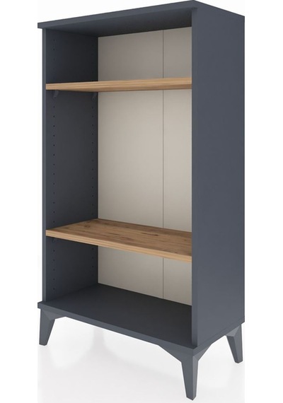 Arges Komodin 2 Raflı 60x30x106 Antrasit-çam Antrasit