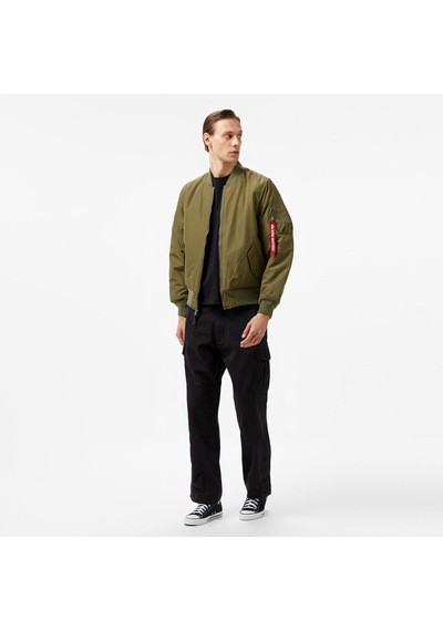 Alpha Industrıes Alpha Industries Reversible Onion Quilted Ma-1 Flight Unisex Yeşil Ceket