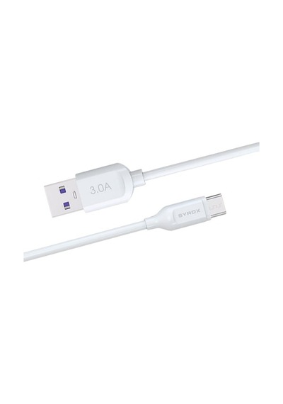 Syrox C108 Micro Usb Hızlı Şarj Ve Data Kablosu 1Mt 3.0A 18W Beya (538254109)