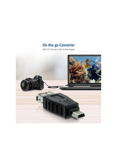 Usb 2.0 Dişi - Mini Usb 5pin Erkek Adaptör Otg İşlevi