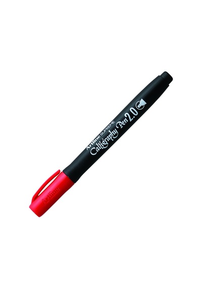 Artline Kaligrafi Kalemi Supreme 2.0 Kırmızı Epf-242