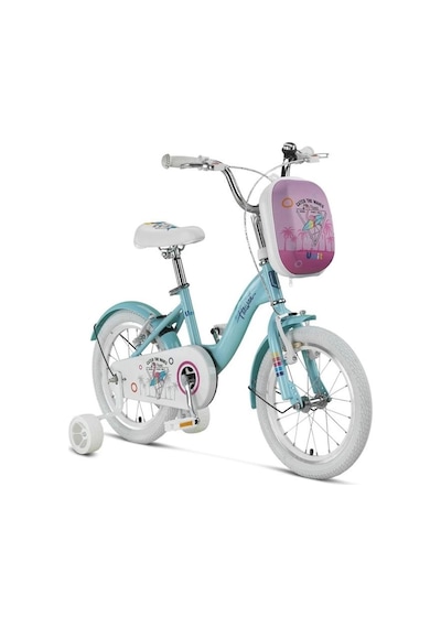 Ümit 1625 Hawaı-canta-v Kız Çocuk Bisikleti 16 Jant Sky Blue Çok Renkli