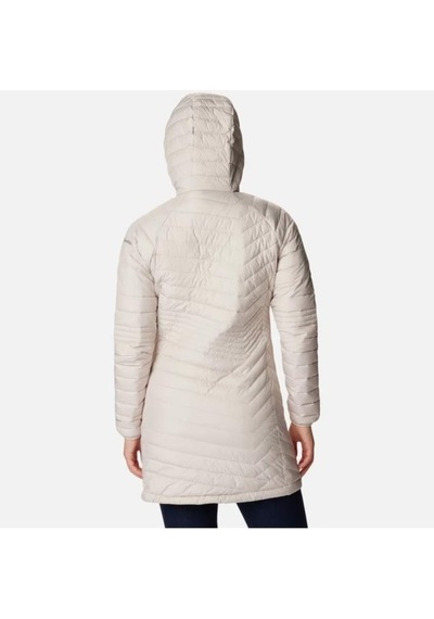 Helly Hansen Columbia Powder Lite Mid Jacket Kadın Mont Ekru
