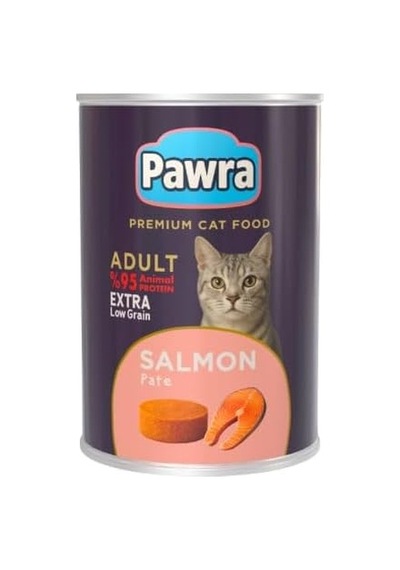 Yetişkin Kedi Somon Etli Pate Konserve 400 Gr