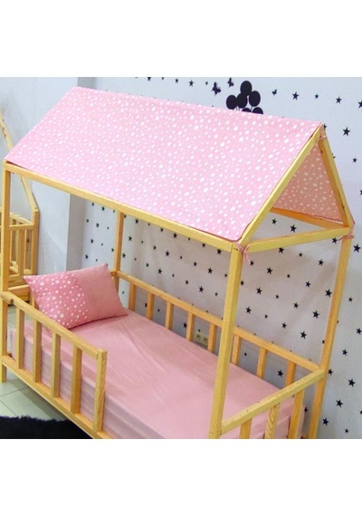 Markaawm Montessori Yatak Marmaris Pembe Çatılı