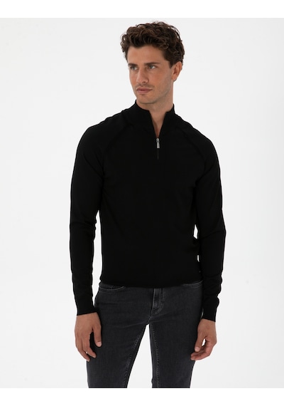 Pierre Cardin Erkek Siyah Kazak /triko 50315752-vr046 Siyah