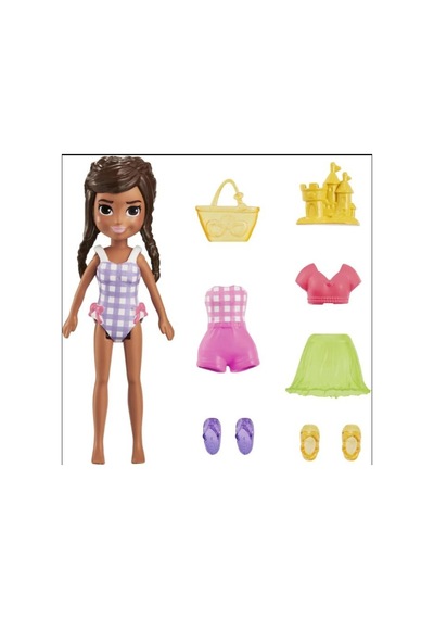 Polly Pocket Moda Aksesuarları -Kahverengi  HNF50 HKV86 Lisanslı Ürün
