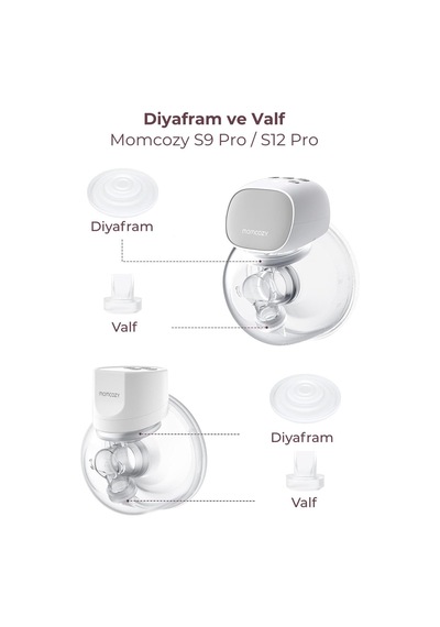 Momcozy Diyafram ve Valf ( S9 Pro ve S12 Pro )