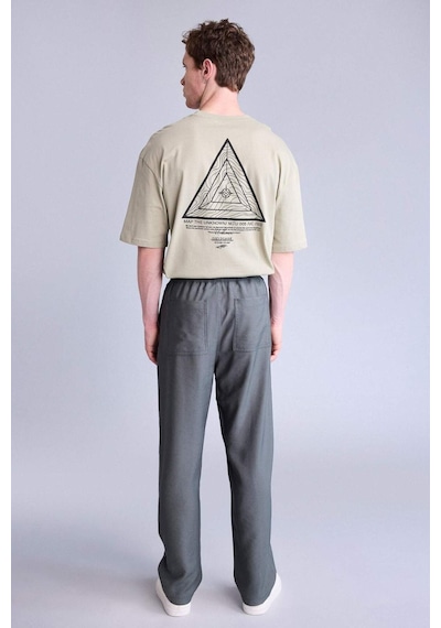 Defacto Baggy Fıt Pantolon H0412ax26smgn498 Yeşil-gn498