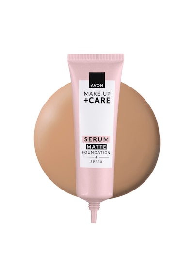 Make Up + Care 3ü 1 Arada Mat Serum Fondöten 30 Ml. 245n Natural Beige 0