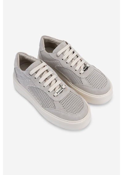 Valmenti Kadın Hakiki Deri Bej Süet Sneakers & Spor Ayakkabı 1116 255-01 Bn Ayk Y26 Bej Suet