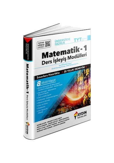 Aydın Tyt Matematik Ders İşleyiş Modülleri 1. Kitap 2023