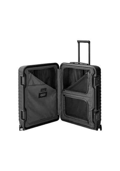 Titan Overseas 4 Wheel M+ Orta Boy Valiz Siyah