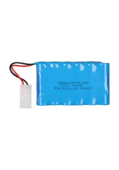 Pm-24430 7.2volt 700mah Ni-mh 2 Pin Soketli 6 Lı Oyuncak Araba Pili 202105