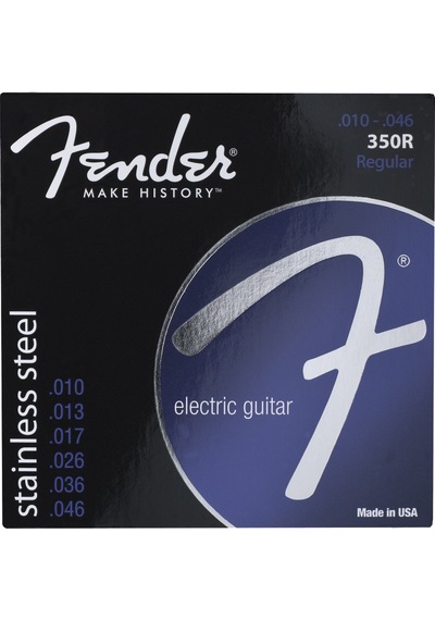 Fender Stainless Stell 350R Regular Takım Tel Elektro Gitar Teli