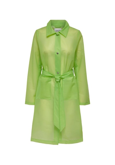 Only Onlacacie Rain Coat Otw Lime Punch Kadın Günlük Yağmurluk 15281181-LIME-PUNCH Yeşil