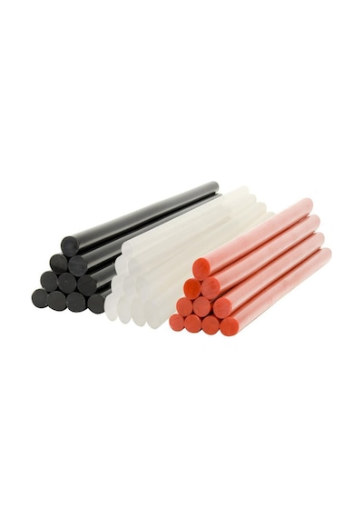 Sıcak Silikon Şeffaf 11,2 mm 30 Cm Kalın 10 Adet(CLZ)