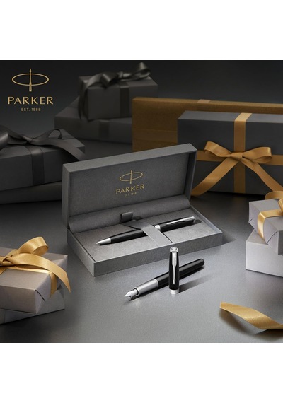 Parker Sonnet Lake Kırmızı Altın Tasarımlı Tükenmez Kalem, Orta K Çok Renkli