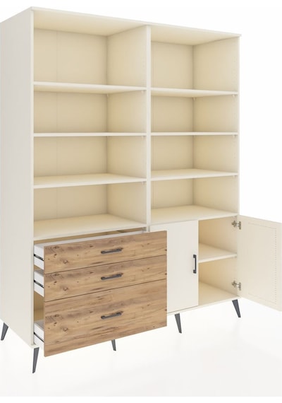 Kronos Gardrop 9 Raflı 3 Çekmeceli 2 Kapaklı 176x59x221 Aytaşı-aytaşı/çam Aytaşı/çam Kronos Gardrop 9 Raflı 3 Çekmeceli 2 Kapaklı 176x59x221 Aytaşı-aytaşı/çam Aytaşı/çam
