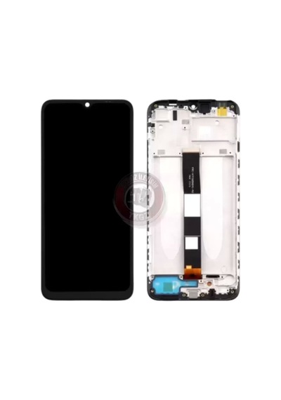 Tkgz - Xiaomi Redmi 10a İle Uyumlu Lcd Ekran Dokunmatik Servıce Pack Lcd Full Çıtalı + Tamir Kiti