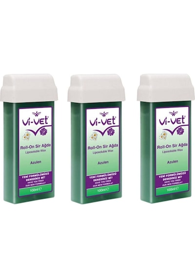 Vi-Vet Azulen Roll-On Sir Ağda 3 x 100 ML