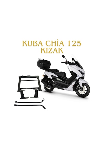 Kuba Chia 125 Kızaklı Kurye Paket Çanta Demiri