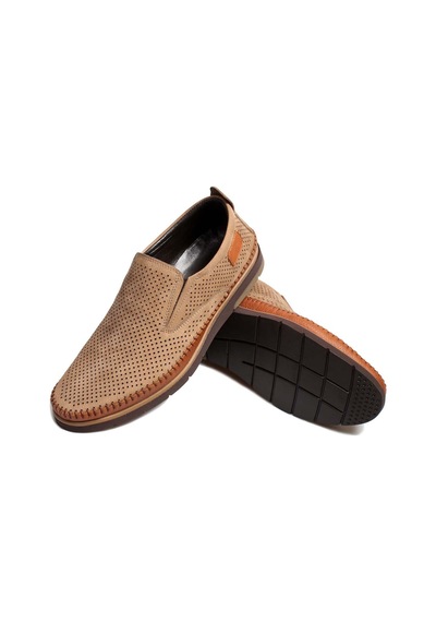 Fast Step Hakiki Deri Erkek Casual Ayakkabı 711ma07lzr Taba