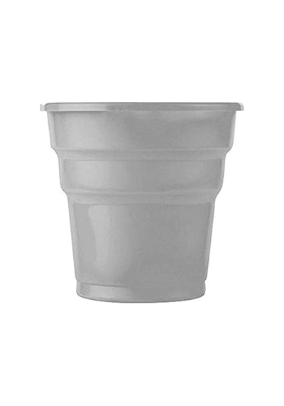 Roll-up Plastik Renkli Bardak Gümüş 25 Adetli Diğer
