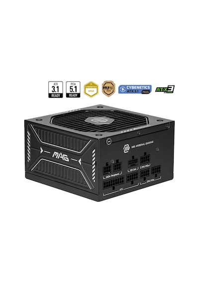 Msı Mag A750gls Pcıe5 750w 80+ Gold Full Modüler Power Supply Akak92msı0032