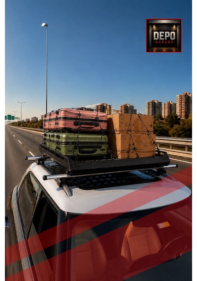 Mitsubishi L200 Ay Yıldız Detaylı Tam Uyumlu Lazer Kesim Tavan Sepeti Ara Atkısız