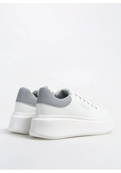 United Colors Of Benetton Beyaz Kadın Sneaker Bnı-10232 Z