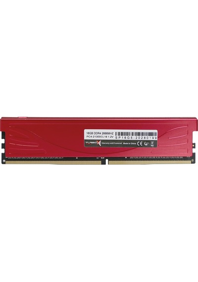 Turbox 16 GB DDR4 2666 MHz CL19 Ram