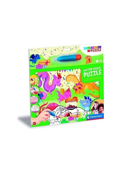 - 22245-15 Parça Water Frame Puzzle - Baby Dragons