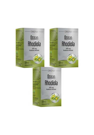 Ocean Rhodiola 250 Mg 3 x 30 Kapsül