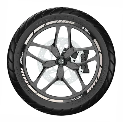 Adv350 Jant Şeridi Beyaz Beyaz Model X Beyaz