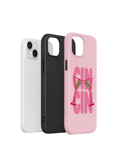 Apple iPhone Uyumlu 13 Vorian Çift Katmanlı Kılıf Gin O Clock