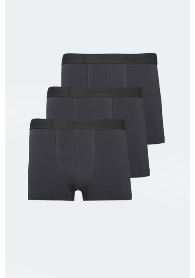 Slazenger Jadax 3 Lü Set Erkek Koyu Gri Boxer Koyu Gri