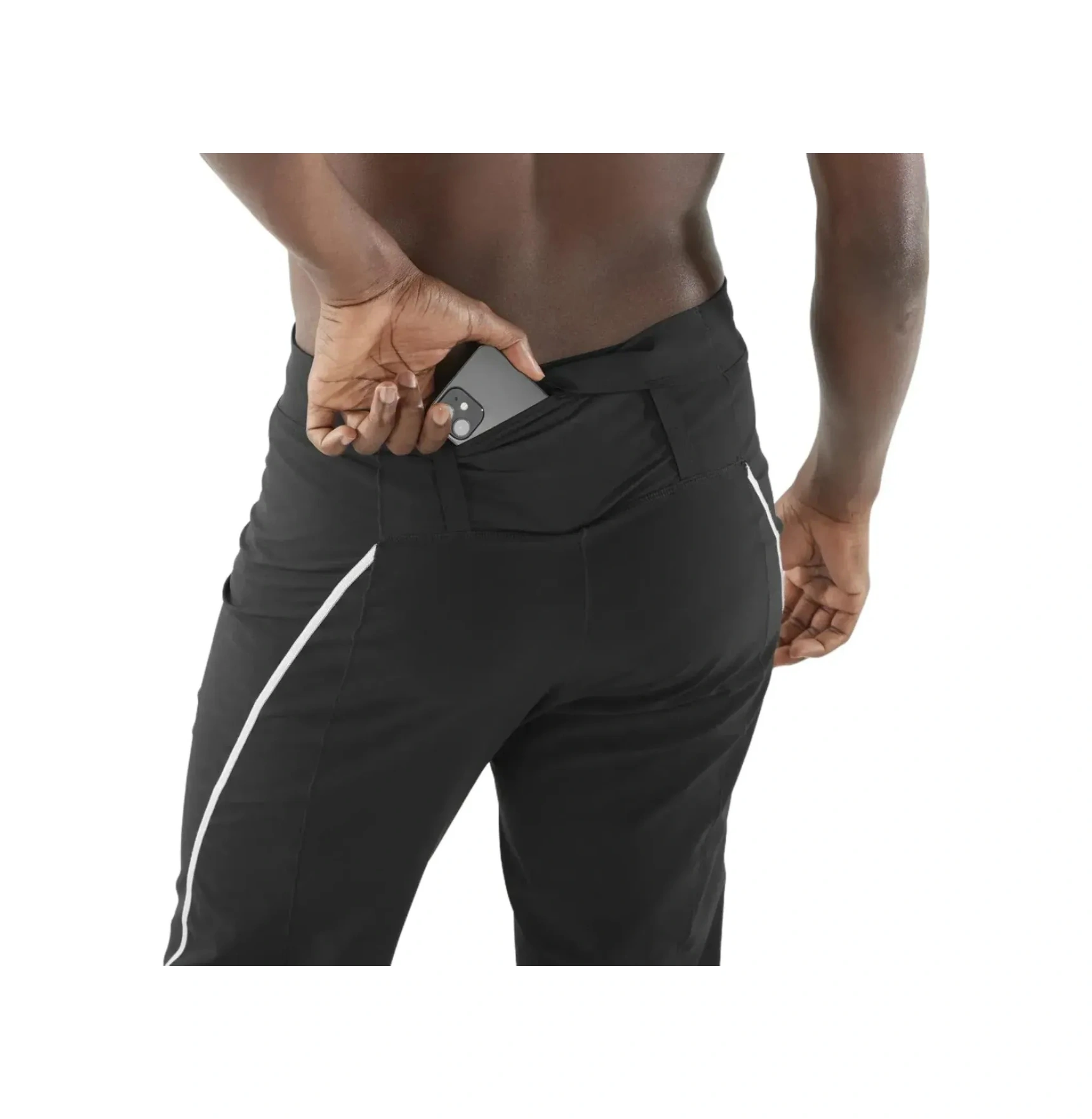 Salomon Salomon Sense Stow Pants Erkek Siyah Koşu Pantolonu 27180 Siyah