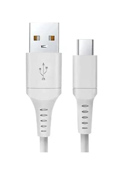 Hepu Nova Series Hp-nyk004 Usb-a To Type-c 3.1a Hızlı Şarj Ve Veri Transfer Kablosu 1 Metre Android Samsung Xiaomi İpad Ve Tüm Type-c Cihazlar İle Uyumlu Beyaz