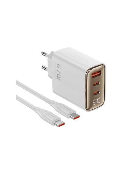Xiaomi Şarj Adaptörü 67w Turbo Hızlı Şarj Aleti Gan Type-c Kablolu Xiaomi 11 Pro 12 12 Pro 12t 12t Pro 13 13 Pro Uyumlu