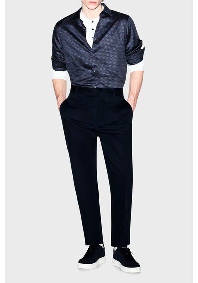 Armani Exchange Erkek Gömlek Xm001942 Af19194 Fb436 Lacivert